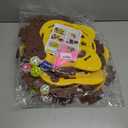 Interactive Felt Cat Maze Box with Cartoon Cat-Shaped Post, Fish-Shaped Puzzle ExerciseHide Seek Moving Toy for Cats, Mental Enrichment Self-Play Toy Encourages Hunting Instincts with 4 Balls