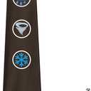 Patio Umbrella Cover Waterproof Outdoor Umbrellas Protective Garden Market Parasol Cover With Zipper and Rod (Brown, Fit 6-9ft)