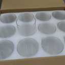 12pcs Glass Cylinder Vases for Centerpieces - 6 Inch Tall Flower Vase for Wedding Decorations, Clear Glass Flower Vases Floating Candle Holder for Table Centerpiece Wedding Home Dcor