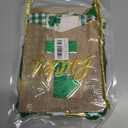 St. Patricks Day First Birthday Highchair Banner Cake Topper Set - Green Gold Irish The Lucky One Photo Prop Backdrop,Lucky One 1st Birthday Decorations (Lucky 1 Set)