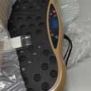 Vibration Plate Exercise Machine, Health & Fitness Full Body Vibration Platform, Portable Vibration Plate Platform for Weight Loss Home Fitness, Lymphatic Drainage, w/Resistance Bands+Remote