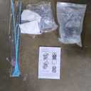 VEVOR 75FT x 2/4 Inch Sewer Snake Cleaning Machine on 4 Wheels Electri Drain Auger with 4 Cutters & Foot Switch