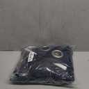 Sun Zero Barrow Energy Efficient Grommet Sliding Patio Door Curtain Panel, 100" x 84", Navy Blue