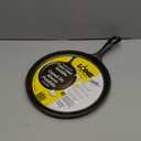 Lodge Round Seasoned Cast Iron Griddle - Round-Shaped, Pre-Seasoned Iron Griddle Pan - Non-Toxic, PFAS-Free Cookware - Compatible with Stovetop, Oven, Grill, or Campfire - 10.5 Inches