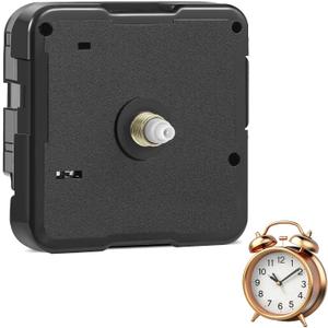 1 Pcs Clock Mechanism,Clock Mechanism Replacement,Quartz Clock Movement Replacement,Clock Parts,Battery Clock Replacement Mechanism,Clock Movement,for DIY Wall Clocks (No Hands Included)