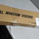 Window Visors Rain Guards fits 2018-2026 Mitsubishi Eclipse Cross, Window Wind Deflectors Vent Shades Accessories, Out-Channel, Dark Smoke 4 Pcs, 2019 2020 2021 2022 2023 2024 2025