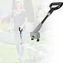 Universal Snow Shovel Handle, Back Saver Handle Attachment for Snow Shovel, Ergonomic Elasticity Handle Extension Universal Fit for Shovels Rakes, Weed Eater, String Trimmer, Gardening Tools