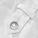 luvamia Jean Shorts for Women High Waisted Wide Leg Elastic Waist Stretchy Denim Jorts Summer Causal Shorts with Pockets (White, XXL)