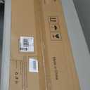 Auslar 3-Shelf Storage Shelves with Casters Heavy Duty 3-Tier Rolling Cart Utility Racks Adjustable Wire Metal Storage Shelving, Chrome