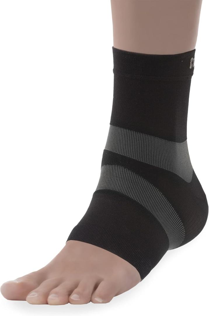 Copper Fit Pro Series Unisex Ankle Compression Sleeve (Large, Black with Copper Trim) Copper Fit Pro Series Unisex Ankle Compression Sleeve (Large, Black with Copper Trim)