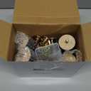 Maitys 8 Pcs 6 Inch Round Solid Wood Furniture Legs Furniture Wooden Replacement Chair Feet Dresser Sofa Couch Legs Table Cabinet Footstool DIY Projects for Home (Black)