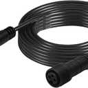 13ft Smart Outdoor String Lights Extension Cord4m Power Cable with 3-Pin PlugCompatible with Go-ve Lights H7039, H7038, H7037