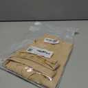 BRABIC Zip Front Closure Everyday Bra for Women Post Surgery Compression Support with Adjustable Straps Wirefree (Large, Beige)