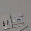 2 Sets Hinge Leaf for Screen Doors White Upper Storm Aluminum Door Replacement Parts Compatible with Anderson Screen Doors