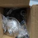 ENJOYBASICS No Drill Curtain Rods for Window 28 to 47 Inches, 5/8 Inch Diameter Renter Friendly Drapery Rod with Adhesive Brackets without Drilling, Adjustable from 27 to 52 Inches, Nickel