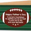 11 x Fathers Day Card from Daughter, Son, Kids - Fathers Day Gift for Dad from Daughter, Son, Kids, Wife - Happy Father's Day Card for Dad, Husband - Funny Fathers Day Card with Kraft Envelope