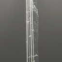 Adjustable Double Curtain Rod with 2.5 and 3.5 Inch Projection - 48-86 Inches, White Finish, Includes Mounting Hardware - 2 Pack