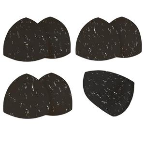 Geckowi Waterproof Swimsuit Bra Inserts Pads 3 Pairs Removable Bathing Suit Insert Bikini Push up Inserts C/D Cup