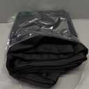 RYB HOME Black Blackout Curtains for Bedroom Living Room 72 inches Long, Thermal Insulated Privacy Rod Pocket Drapes for Nursery Office Home Theater, Width 42 by Length 72, 2 Panels