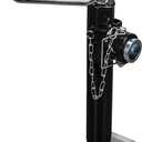 2000 LBS Trailer Jack with 10 Inch Lift Range, Heavy Duty Trailer Jack Black Powder Coated Finish for Boat, Utility and Camping Trailers