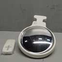 Clip-on Mirror with Remote Control & LED Light for Baby Monitoring. Use with Bassinet or Crib