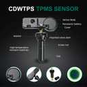 TPMS Sensor,GM 315Mhz Tire Pressure Monitoring Sensor Compatible for Chevy Silverado GMC Cadillac Buick Pontiac Saturn Hummber Saab Replace#13598771 13598772 13586335 13581558 4 Pack