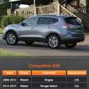 53826 Stainless Steel Exhaust Flex Pipe Compatible with 2008-2013 Nissan Rogue; 2014-2015 Nissan Rogue Select (VK-53826)
