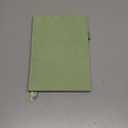 Bible Study Journal for Women & Men, Church Notes Prayer Journal Bible Notebook for Note Taking, Bible Study Guide/Supplies/Gifts/Accessories, 5.8" x 8.3", Cream Green