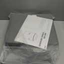 Vailando Shoe Organizer for Closet  Cylindrical Shoe Storage Organizer with Adjustable Dividers for Closet, Foldable Shoe Storage Box, Gray, 2Pack, Large