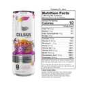 CELSIUS GALAXY VIBE Sparkling Strawberry Watermelon, Sugar Free Energy Drink, 12 Fl Oz (Pack of 12) (EXP 08/31/26)
