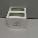 2 x MEEDEE Sage Green Velvet Ribbon 1.5 Inch Single Face Nylon Velvet Ribbon 10 Yards Spool Light Green Ribbons for Christmas Tree, Gift Wrappig, Rustic Wreath, Velvet Bow, Hair Bows, Home Decor