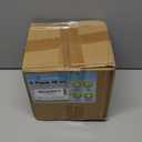 Homestead Choice 16oz Insulated Tumblers Plastic Keeps Drinks Cold & Hot, 4pack Double Walled Clear Insulated Drinking Glasses Cup, BPA-Free, Reusable, Camping, Travel, Kitchen, Party