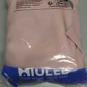 MIULEE Baby Pink Blackout Curtains for Girls Bedroom Living Room 63 Inches Long 2 Panels, Nursery Thermal Insulated Room Darkening Drapes Solid Grommet Top Noise Reducing Window Curtains 40x63 Inch