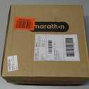 Marathon 4.10/3.50-4" Flat Free, All Purpose Utility Tire on Wheel, 3.5" Centered Hub, 3/4" Bearings