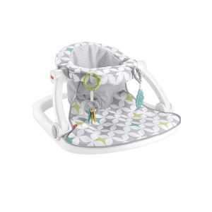 Fisher-Price Portable Baby Chair Sit-Me-Up Floor Seat Machine Washable Seat Pad