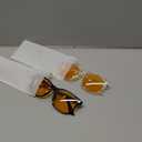 2 pack 99% Blue Light Glasses Men Woman, Computer Gaming Glasses Men, Blue Ray Filtering Amber Lens Anti Eye Strain 