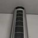 Lasko Oscillating Tower Fan with Remote, Quiet Floor Fans for Bedroom, 42", Silver T42951