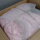 Pumpkin Bean Bag Sofa Chair, Bean Bag Chair with Filler for Teens, Kids, Toddler, Comfy and Lazy Sofa for Dorm, Apartment, Living Room and Bedroom, Pink, Medium