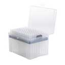 4E's USA 1000L Pipette Tip - Universal Tips, RNase/DNase Free, Pyrogen Safe, Sterile Transparent Low Retention Pipette Tip 96 Tips Racked (Clear)