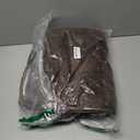 DweIke Fluffy Brown Rugs for Bedroom Living Room, 3x5 Feet Soft Plush Shaggy Dark Brown Girls Boys Kids Rug, Non-Slip and Machine Washable Carpet for Dorm Nursery Classroom Decor