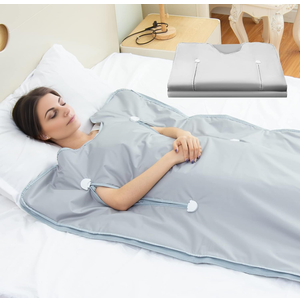 Portable Infrared Sauna Blanket with Remote Control for Home Relaxation and Detox
