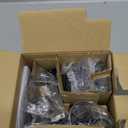 Panasonic Cordless Phone 2 Handsets System Expandable with Amber Backlit Display  KX-TGC352B (Black)