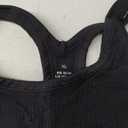 ATTRACO Ribbed Workout Tank Tops for Women with Built in Bra Tight Racerback Scoop Neck Athletic Top (X-Large, Black)