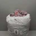 Geniospin King Comforter Set - 7 Pieces Purple Bedding Set, Botanical Textured Fall Comforter Set, All Season Comfortable Bed in a Bag with Comforter, Sheets, Pillowcases & Shams (King (102"x90"))