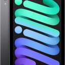 Apple iPad mini (6th Generation): A15 Bionic, 8.3-inch Liquid Retina Display, 64GB, Wi-Fi 6, 12MP front/12MP Back Camera, Touch ID, All-Day Battery Life  Space Gray