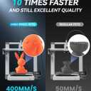 SUNLU Large Spool 5KG High Speed PETG 1.75mm, 3D Printer Filament PETG, Suitable for Printing Large 3D Models, Fit Most FDM Printers, Dimensional Accuracy +/- 0.02mm, 5kg Spool, (Black)