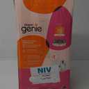 Diaper Genie Expressions Pail White, Odor-Controlling Diaper Disposal System, One Pail & One Refill