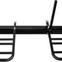 Quick Products QPRBM2R RV Bumper-Mounted 2-Bike Rack with Adjustable Width and Stabilizer Post