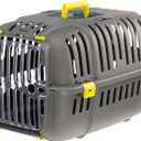 Ferplast Jet Pet Carrier: Value Dog Carrier Suitable for XS Dog Breeds & Small Cats, Assembled Dimensions: 22L x 14.5W x 13H inches, Green, (73043039PBUS)