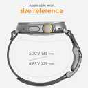 Aulumu A11 for Apple Watch Ultra 49mm Band for Men Mag Buckle Slim Band Designed | for Apple Watch Ultra 3/2/1 49mm, Series 11/10/9/8/SE2/7/6/SE/5/4[46mm/45mm/44mm]